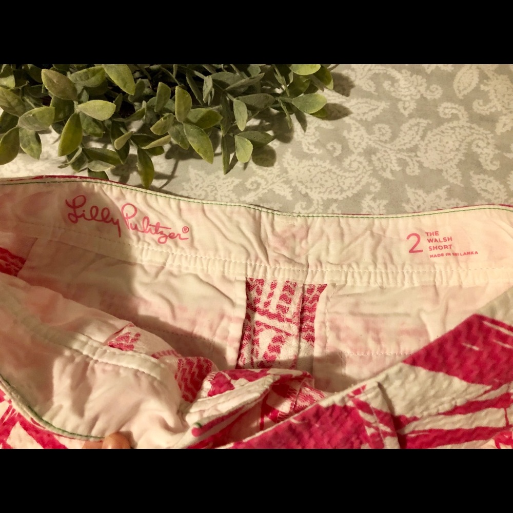 Pink Lilly Pulitzer Shorts - Picture 3 of 3